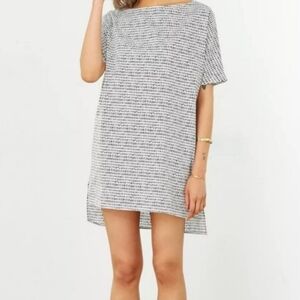 Ilana Kohn x Urban Outfitters Black and White Oversized Style Tunic Dress NWT